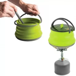 Acheter ❤️ Popote Et Gamelle Bouilloire Pliante Sea To Summit XPOT Kettle 1.3L 🔥 -VOYAGE LES INDISPENSABLES Soldes bouilloire pliante xpot kettle 13l sea to summit 2