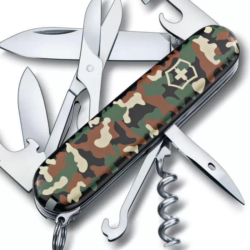 Grosses soldes 😍 Couteau Suisse Victorinox Climber Camouflage 🥰 4 Grosses soldes 😍 Couteau Suisse Victorinox Climber Camouflage 🥰 – Image 2