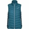 Coupon 👏 Textile Gilet Doudoune Sans Manches Regatta 👩 Women Harrock B/W Bleu Turquoise 🔔
