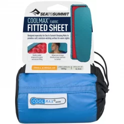 Vente flash 😀 Sac à Viande Housse De Matelas Sea To Summit Coolmax Fifted Sheet Regular 🧨