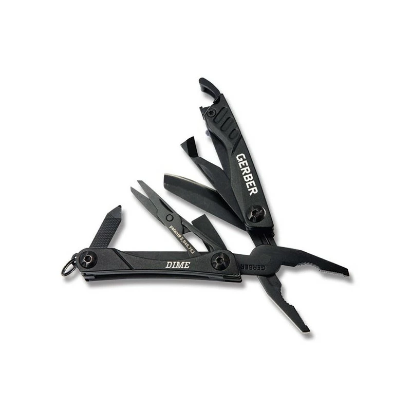 Le moins cher 🤩 Outil Multifonction Gerber Dime Black ❤️ 4 Le moins cher 🤩 Outil Multifonction Gerber Dime Black ❤️ – Image 2