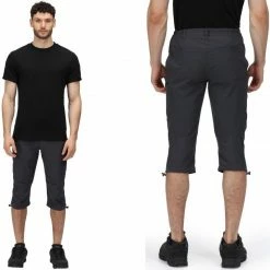 VOYAGE LES INDISPENSABLES Soldes -VOYAGE LES INDISPENSABLES Soldes pantacourt regatta highton capri gris 1