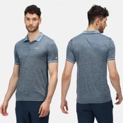 Grosses soldes 😍 Textile Polo Regatta Remex II Bleu 🔥 -VOYAGE LES INDISPENSABLES Soldes polo regatta remex ii bleu 1