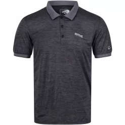 VOYAGE LES INDISPENSABLES Soldes 34 Remise 🔔 Textile Polo Regatta Remex II Noir ✔️