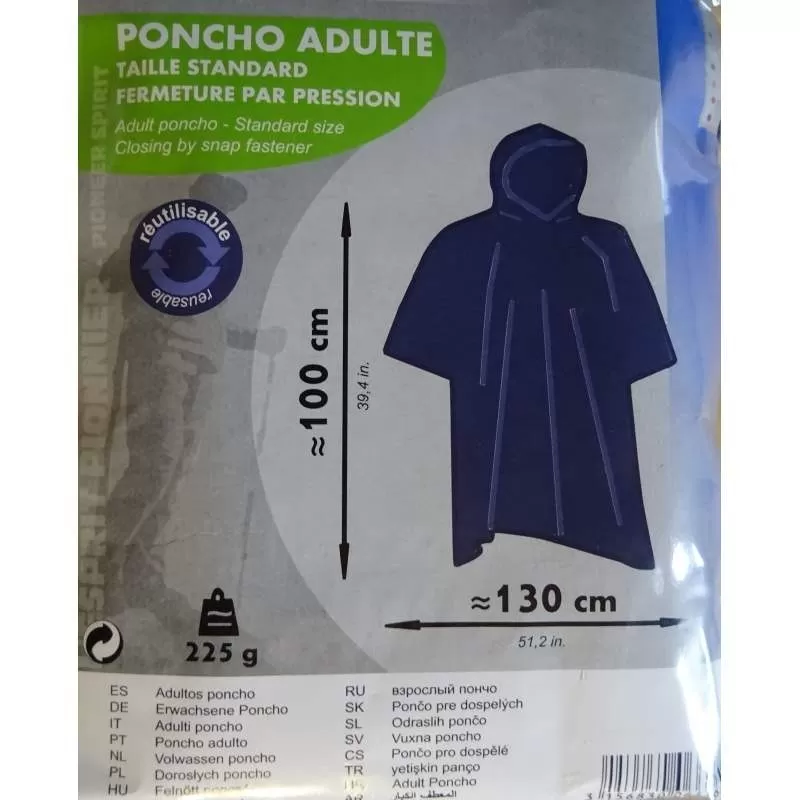 Meilleure vente ❤️ Textile Poncho CAO Adulte 👏 4 Meilleure vente ❤️ Textile Poncho CAO Adulte 👏 – Image 2