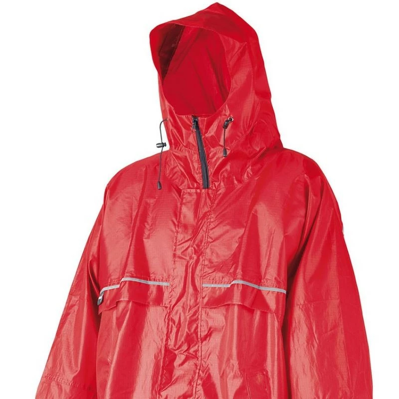 Coupon 🎁 Textile Poncho Camp Cagoule Front Zip Rouge Taille S/M ✨ 4 Coupon 🎁 Textile Poncho Camp Cagoule Front Zip Rouge Taille S/M ✨ – Image 2