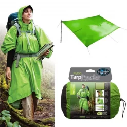 Nouveau ⭐ Textile Poncho Tarp Sea To Summit Nylon Vert 😉
