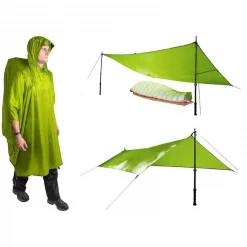 Bon marché ✨ Textile Poncho Tarp Sea To Summit Ultra-Sil Nano Vert 🥰