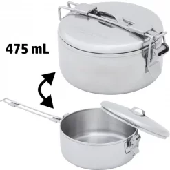 Meilleur prix ❤️ Popote Et Gamelle Popote Inox MSR Alpine Stowaway 475 Ml ❤️