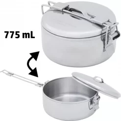 Tout neuf 🛒 Popote Et Gamelle Popote Inox MSR Alpine Stowaway 775 ML 👍
