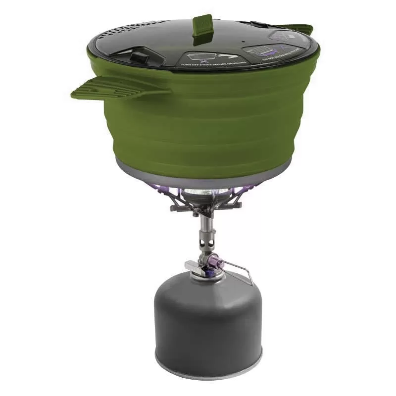 Promo 🧨 Popote Et Gamelle Popote Pliable Sea To Summit XPOT 2.8L Olive 😍 4 Promo 🧨 Popote Et Gamelle Popote Pliable Sea To Summit XPOT 2.8L Olive 😍 – Image 2