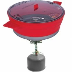 Bon marché ✔️ Popote Et Gamelle Popote Pliable Sea To Summit XPOT 4L Rouge ⌛ -VOYAGE LES INDISPENSABLES Soldes popote pliable xpot 4l sea to summit rouge 1