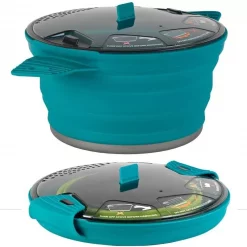 Sortie 🧨 Popote Et Gamelle Popote Pliable Sea To Summit XPOT 2.8L Turquoise ❤️
