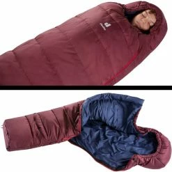 Promo 🎉 Sac De Couchage Enfant Deuter Starlight Violet 😍 -VOYAGE LES INDISPENSABLES Soldes sac de couchage enfant deuter starlight exp rouge 1