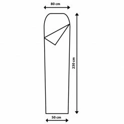 Bon marché 😉 Drap De Couchage / Sac à Viande CAO Momie ✨ -VOYAGE LES INDISPENSABLES Soldes sac viande momie cao 2