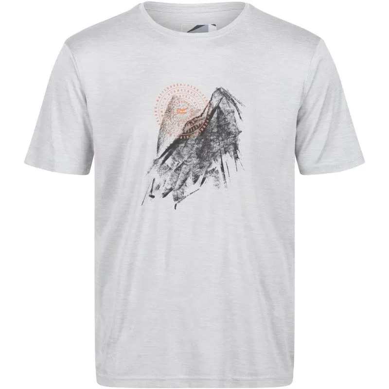 Sortie ✔️ Textile T-shirt Regatta Fingal VI Gris 😍 3 Sortie ✔️ Textile T-shirt Regatta Fingal VI Gris 😍