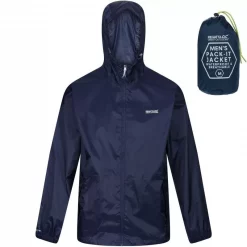 Tout neuf 🤩 Textile Veste Regatta Pack-It Jacket III Bleu Marine 🥰